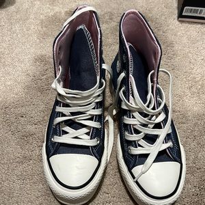 Platformed converse brand new no box